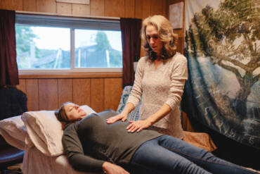 Healing light visualization during Reiki practice