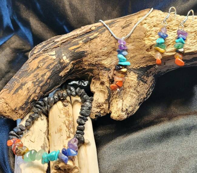 Chakra Crystal Chip Bracelets