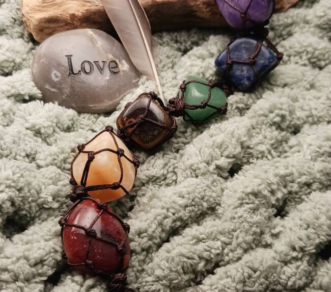 Chakra Crystal Hanger